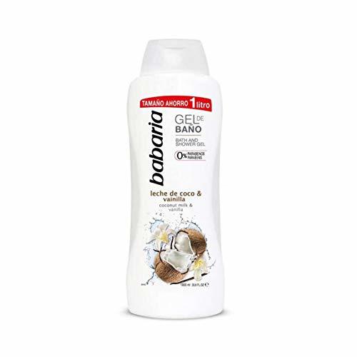 Producto Babaria Gel De Ducha Babaria Gel 1000 mililitros.Leche De Coco&Vainilla