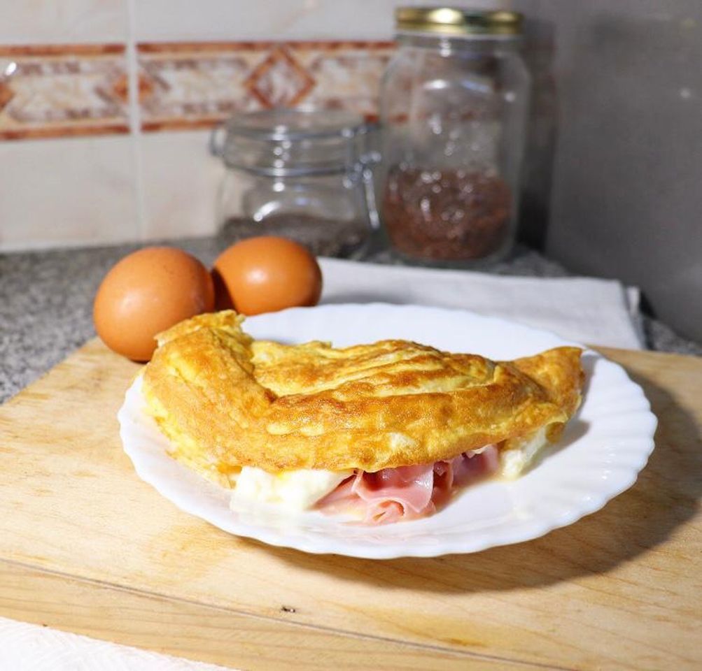 Social Omelete com Mozzarella e Fiambre
