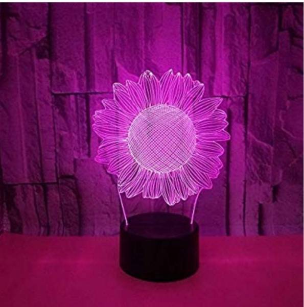 Product Luz decorativa colorida 3D flor