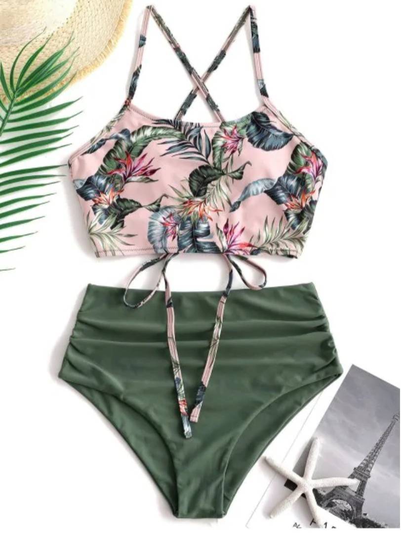 Producto Bikini flores palmeira😍