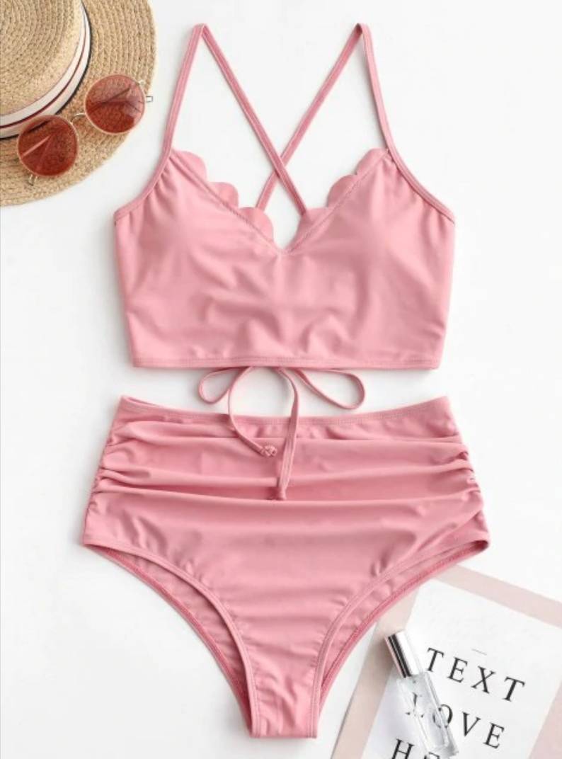 Producto Bikini rosa claro💗