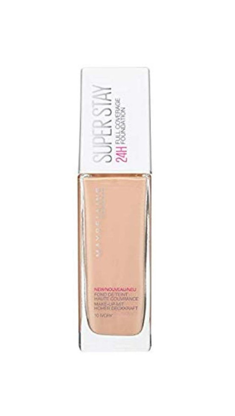 Producto Base Maybelline New York SuperStay 24h Semi Mate Alta Cober.