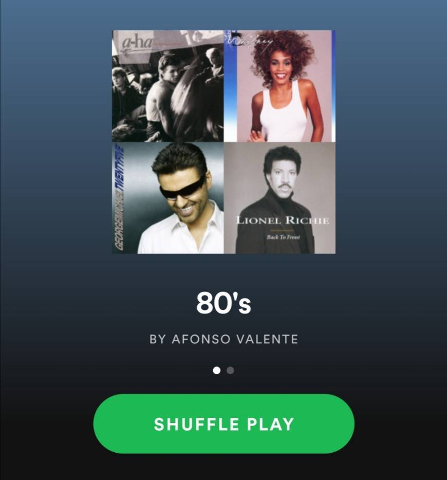 Canción 80's