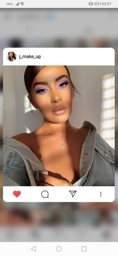 Makeup - lilás 