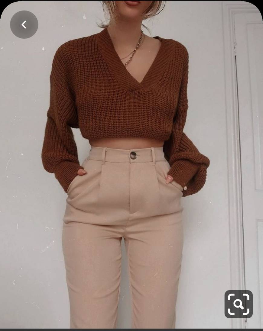 Social Look em tons castanhos