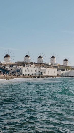 Molinos de viento mikonos