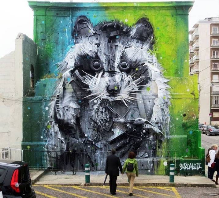 Moda Artur Bordalo aka Bordalo II 