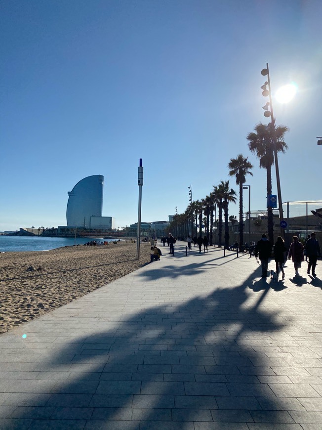 Lugar Playa de la Barceloneta