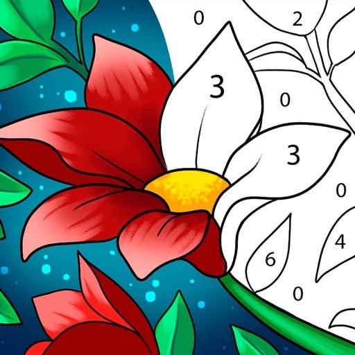 Paint by Numbers Coloring Game