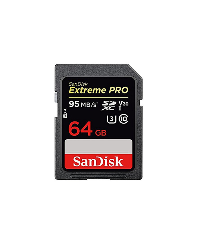 Electrónica Tarjeta de Memoria SanDisk Extreme Pro SDXC de 64 GB con hasta