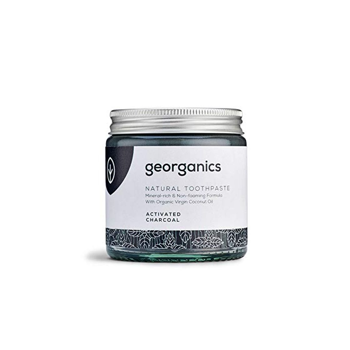 Belleza georganics Remineralizante Orgánico Natural Aceite de coco Pasta de dientes 120ml