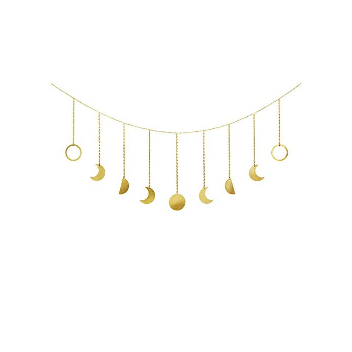 Productos JOYKK Moon Phase Garland Chains Celestial Boho Shining Wall Hanging Decor Home