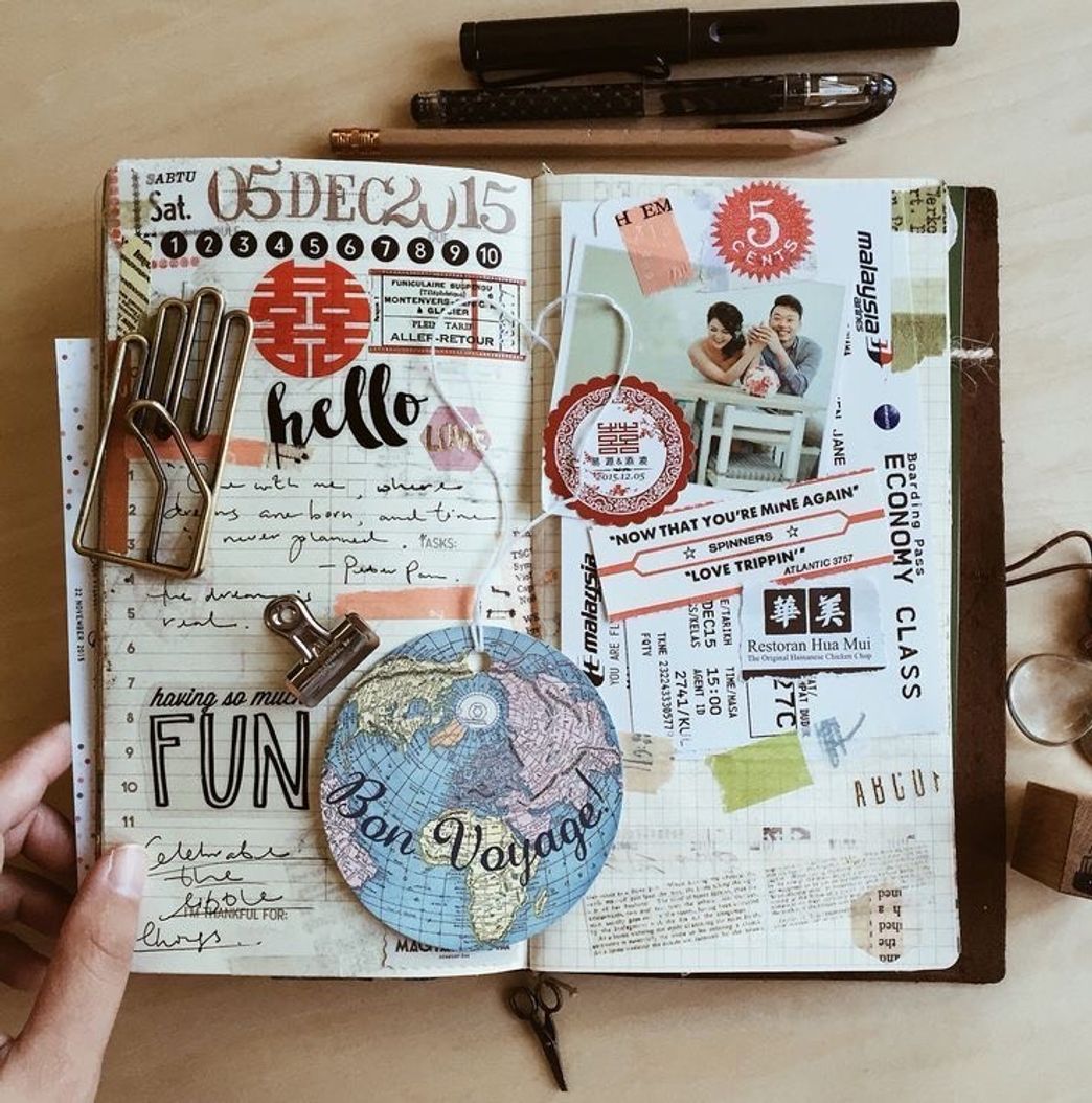 Moda Bullet Journal ✈️ 