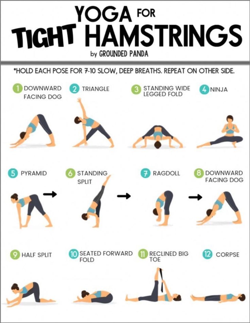 Moda Yoga for tight hamstrings 