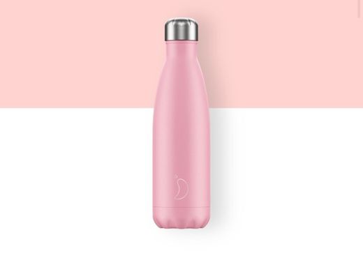 Chilly's Pastel Pink Bottle | Reusable Water Bottles