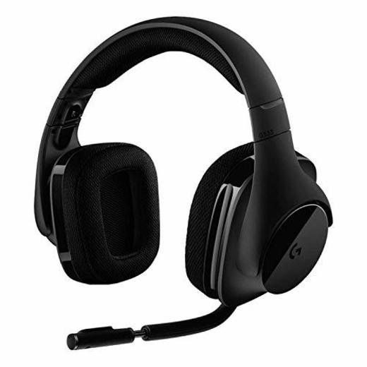 Logitech G533 Auriculares Gaming Inalámbricos, 7.1 Surround DTS Headphone
