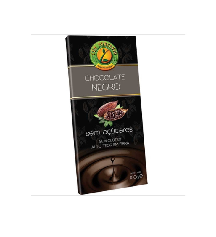 Productos Chocolate negro sem adição de açúcar 