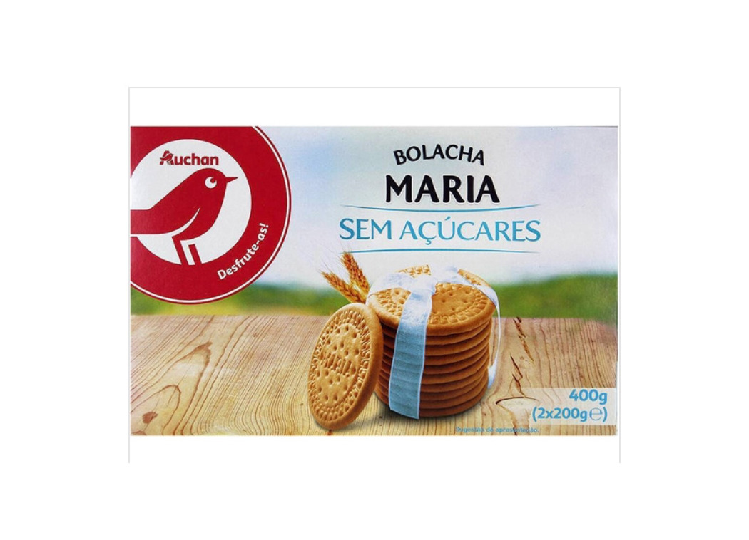 Bolacha Maria sem adição de açúcar Auchan 
