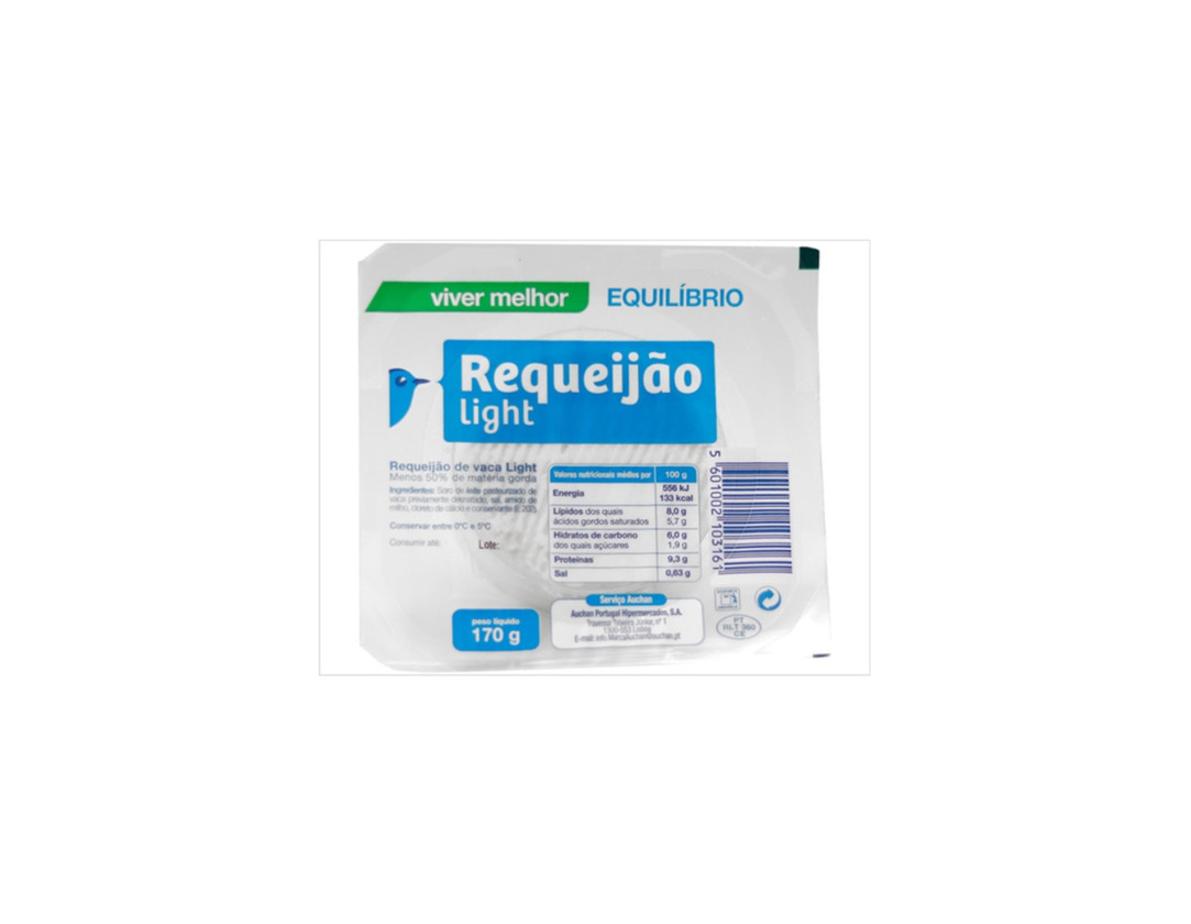 Productos Requeijão Light