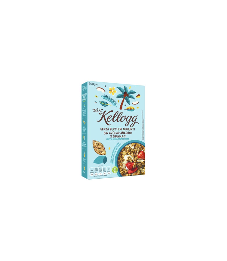 Granola com Frutos secos sem adição de açúcar 