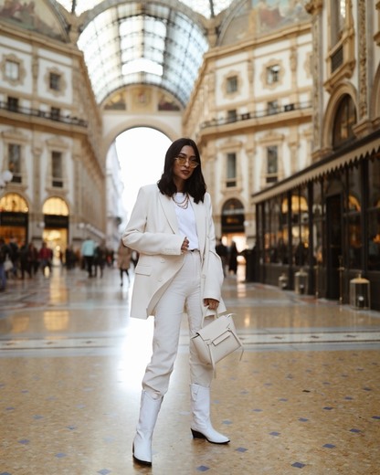 White blazer