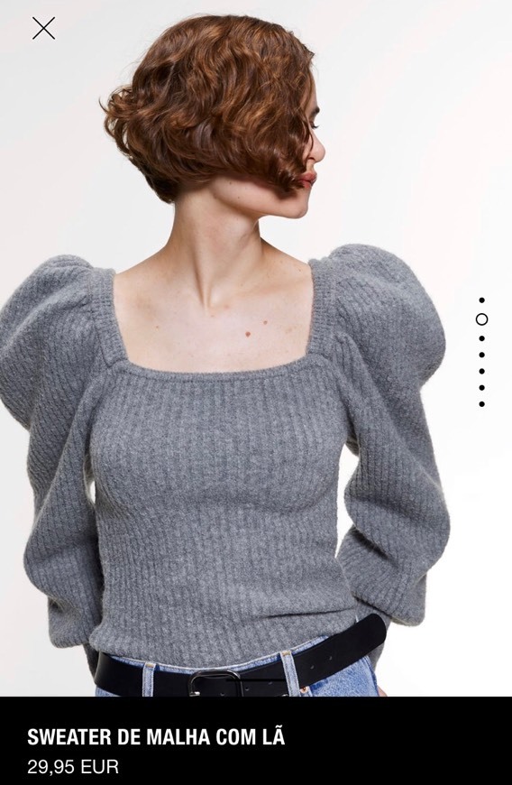 Fashion Sweater de malha ZARA