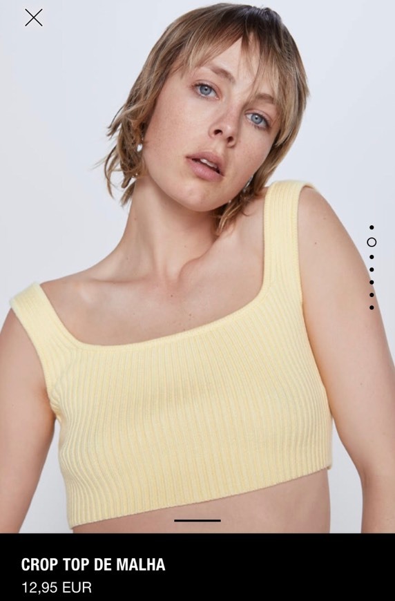 Fashion Crop top ZARA