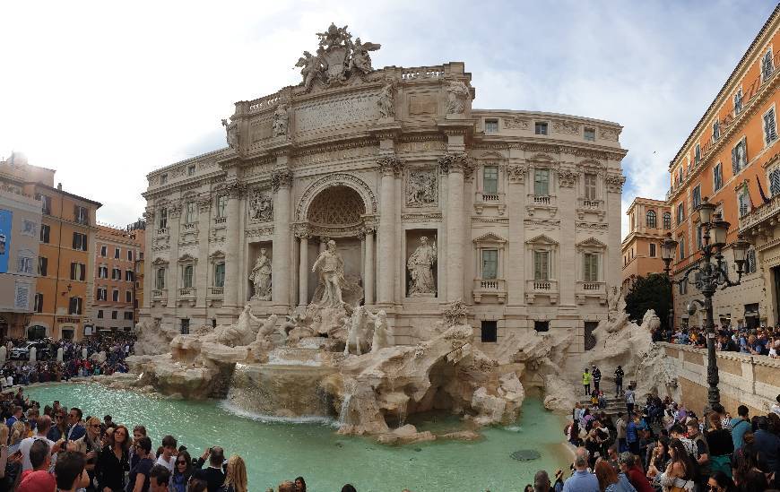 Lugar Fontana di Trevi