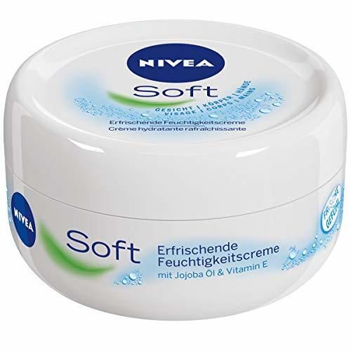 Nivea Soft - Crema hidratante, 200 ml x 4