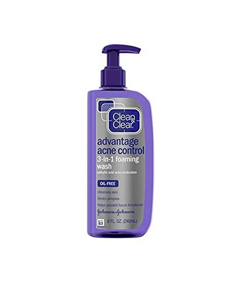 Producto Clean&Clear Advantage Acne Control 3-in-1 Foaming Face Wash