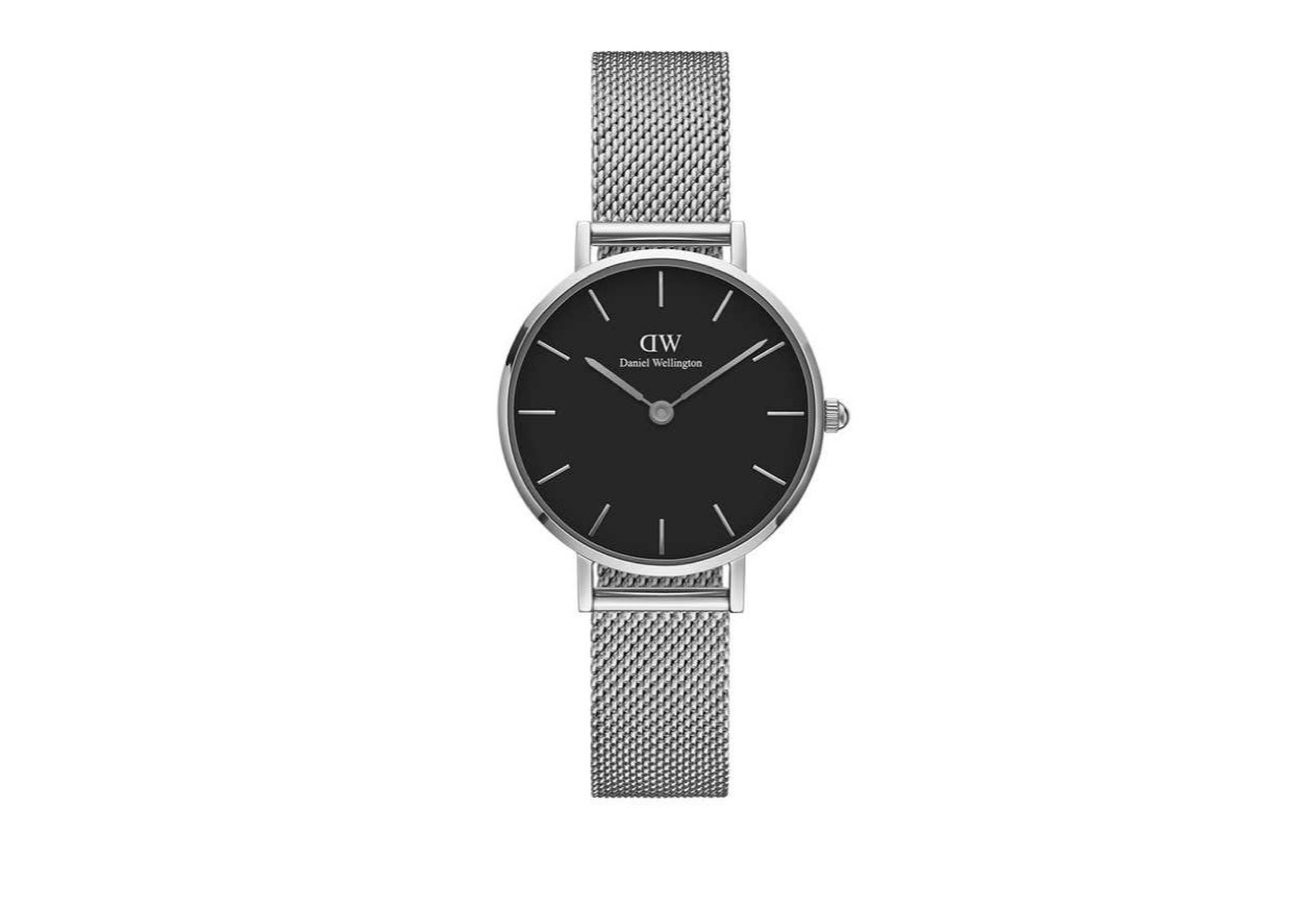 Fashion Daniel Wellington silver watch 