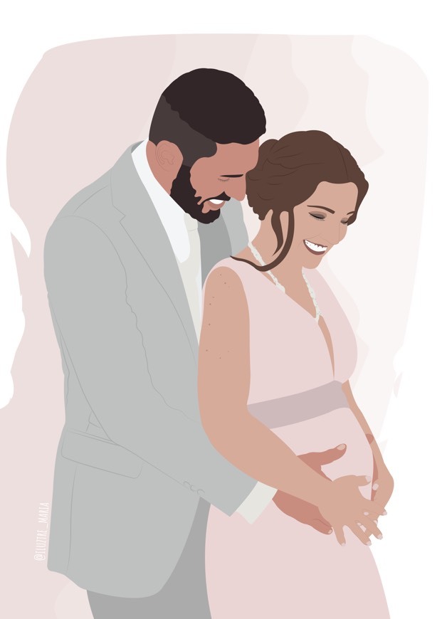 Para terem uma ilustração deste género, mp @iluztre_maria 💗
