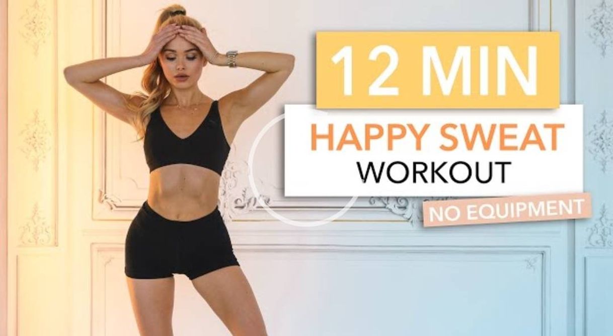 Moda 12 MIN HAPPY SWEAT WORKOUT - YouTube