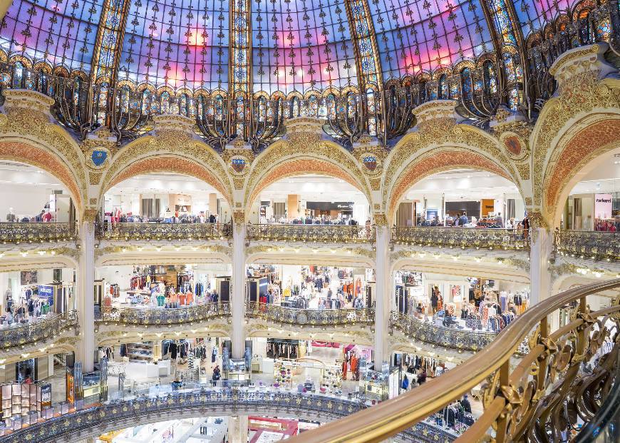 Lugar Galeries Lafayette Haussmann