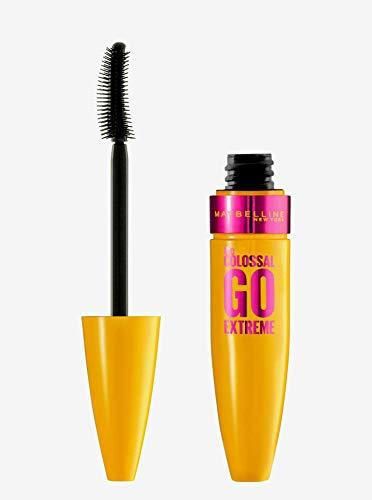 Maybelline New York The Colossal Go Extreme Black Máscara de Pestañas Negra