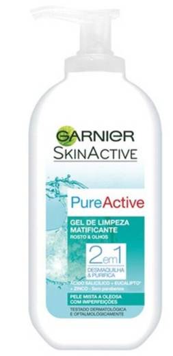 Garnier - Gel Limpeza 2 em 1 Pure Active