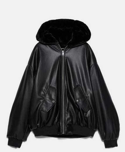 Zara - casaco reversível 