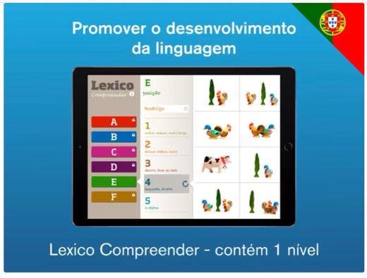 App Léxico - compreender