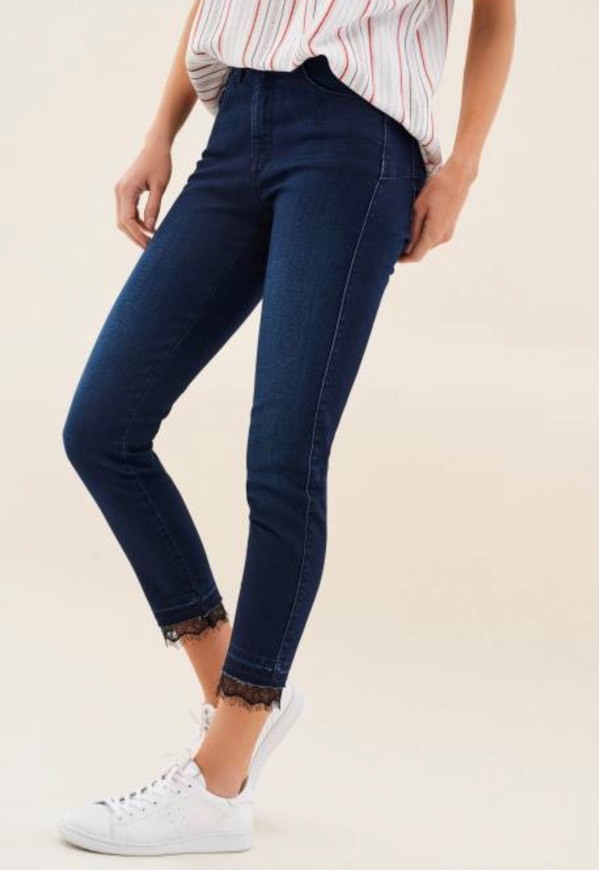 Product JEANS SECRET GLAMOUR PUSH IN CAPRI COM RENDA SALSA