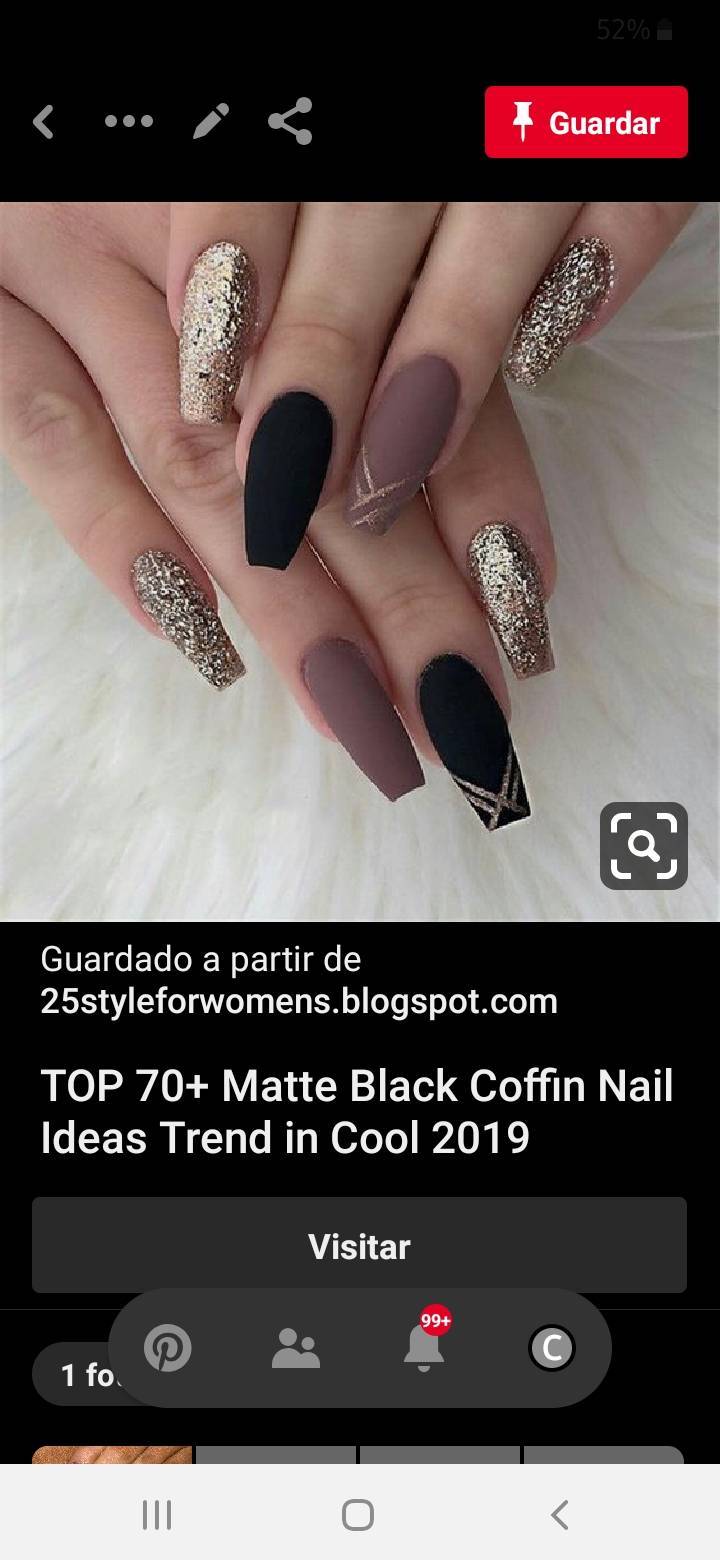 Moda Unhas com brilhantes 