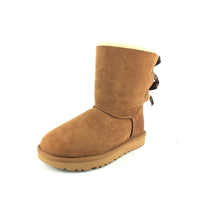 Producto UGG Female Bailey Bow II Classic Boot, Chestnut, 5