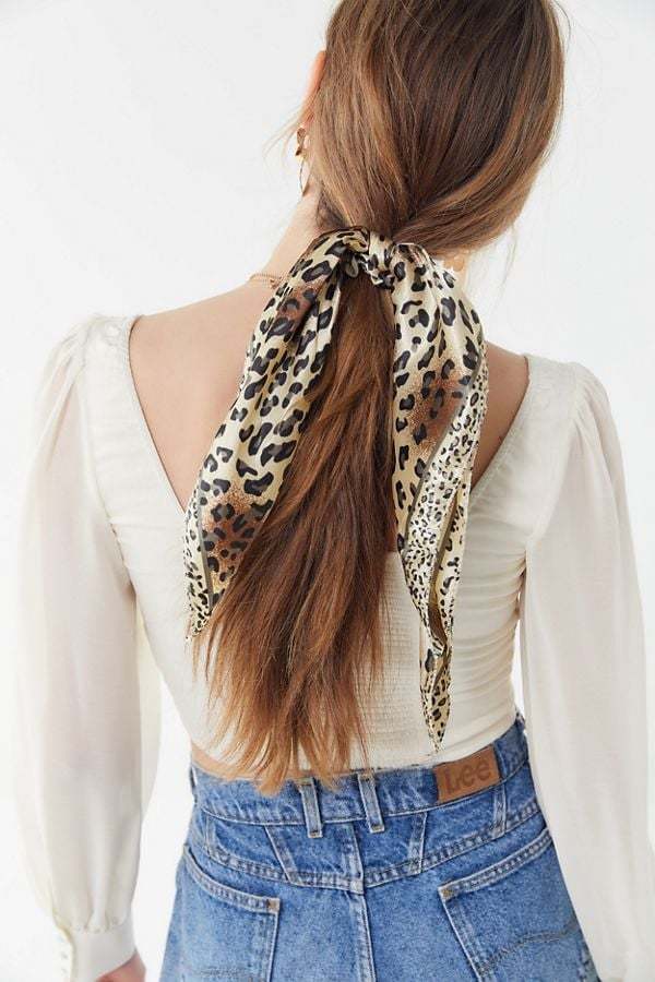 Fashion Long scarf scrunchies