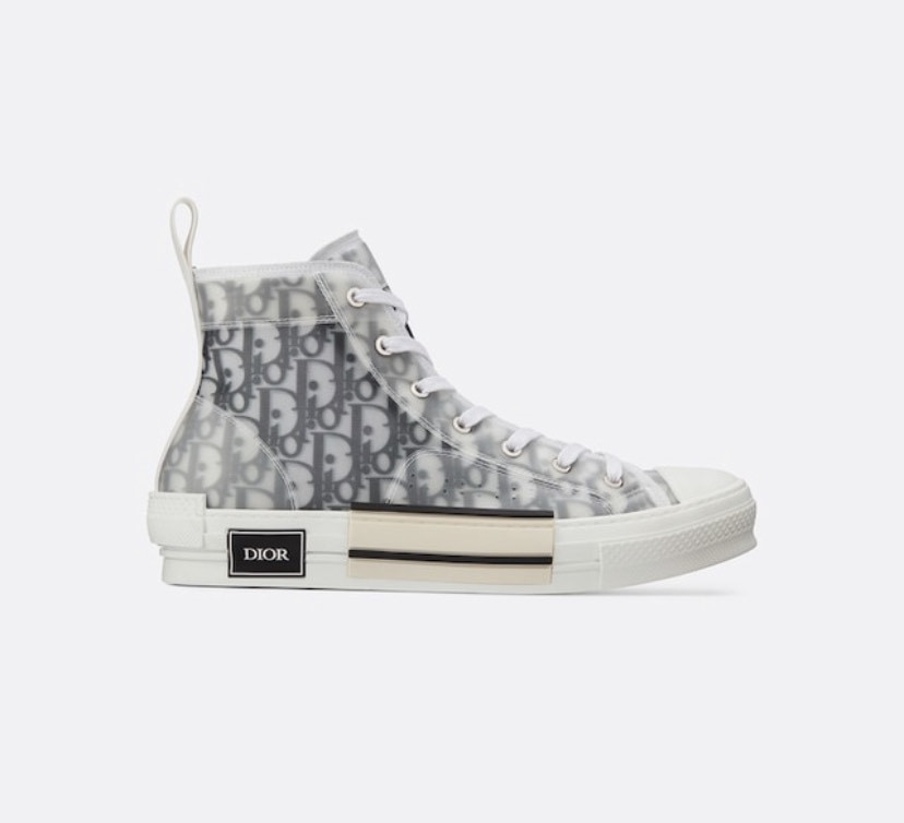 Moda B23 HIGH-TOP SNEAKERS IN DIOR OBLIQUE