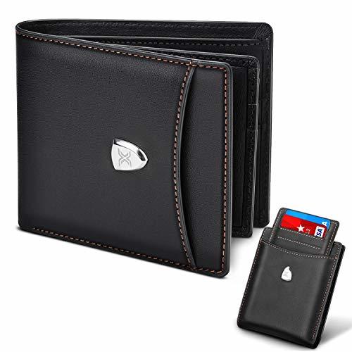 Producto Cartera Hombre XUPER, Billetera Hombre, Carteras Hombre con Monedero, Carteras de Piel