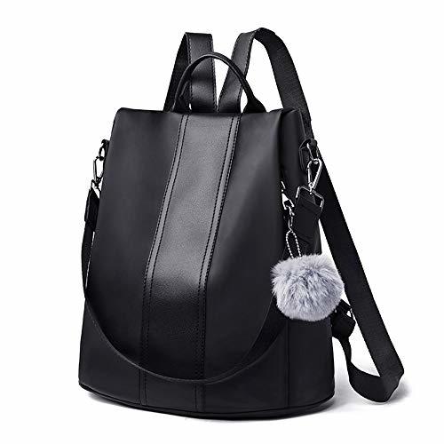 Lugares Vemingo Mochila para mujer, Mochila impermeable antirrobo para mujer en nylon PU