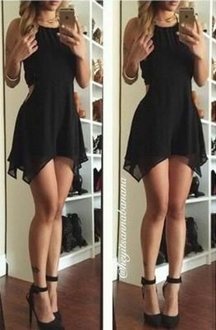 Fashion moda vestido corto  sensual👧