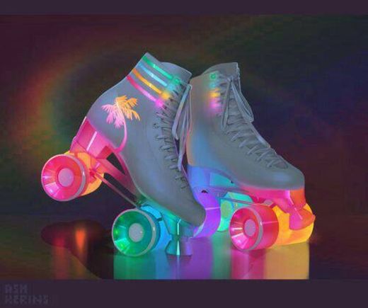 Patines con luces 