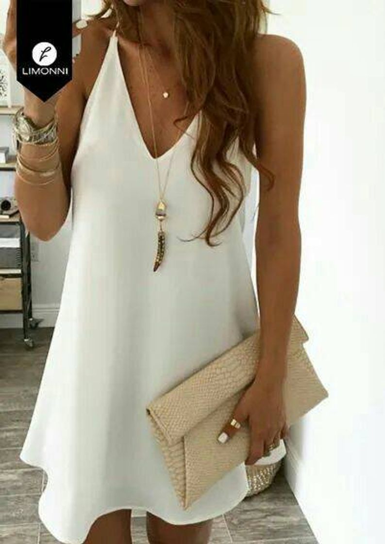 Fashion VESTIDO BLANCO  ELEGANTE 👧