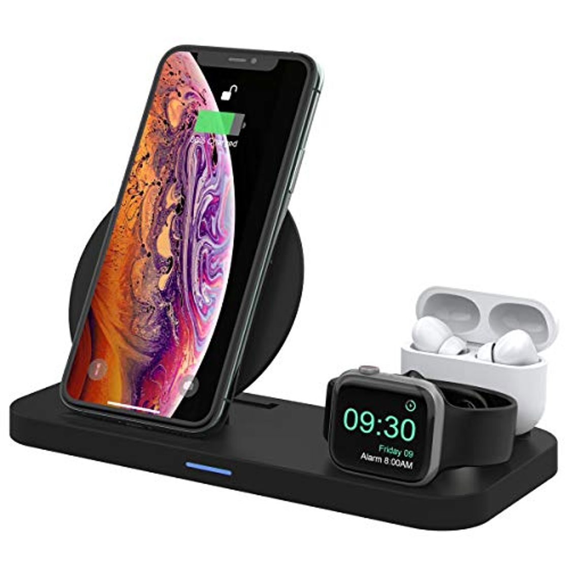 Product Wonsidary 3 en 1 Cargador Inalámbrico para Apple Watch 5