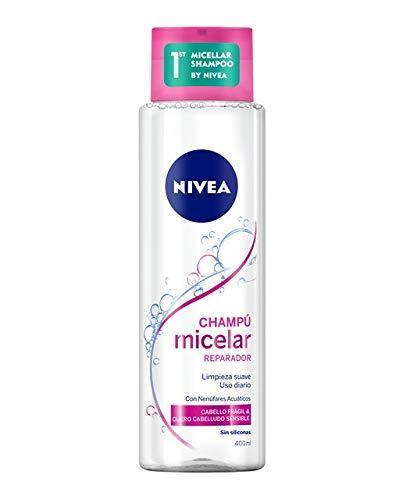 Social NIVEA Champú Micelar Reparador - 4 Recipientes x 400 ml - Total